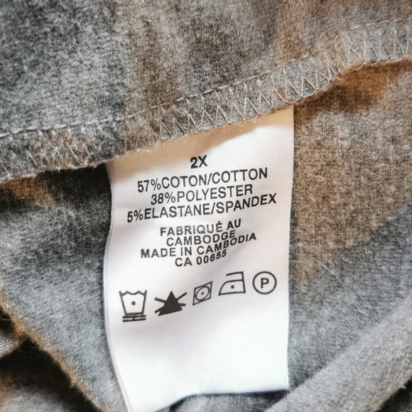 Pennington’s zip up top, size 2X - Picture 5 of 5